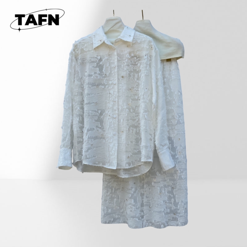 Women Formal Wear Set - Bayanlar Modern İki Parçalı Elbise Takımı