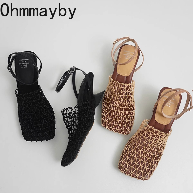Women Formal Wear For Office - Tasarımcı Lüks Hollow Out Kadın Sandalet