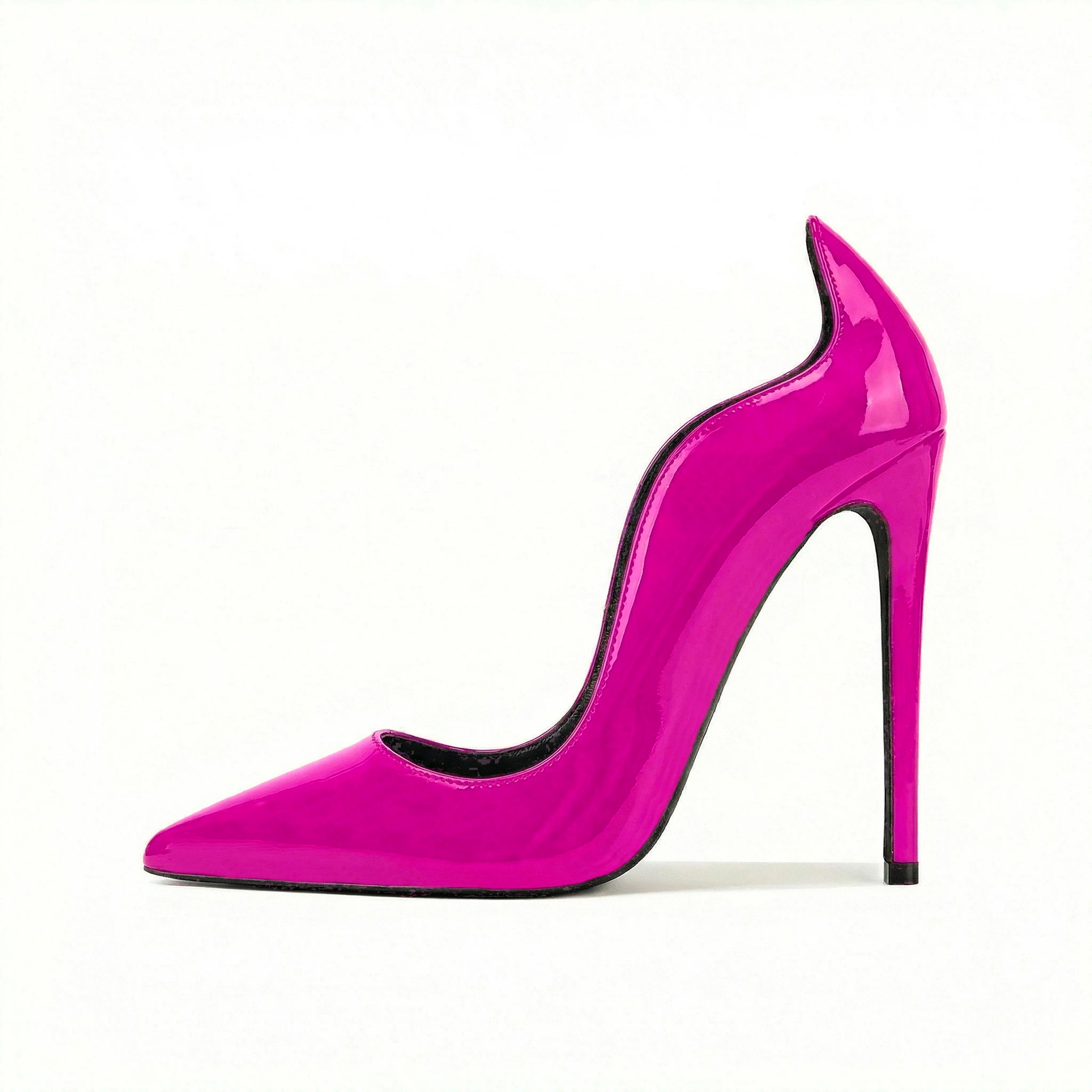 Slingback Heel Formal - Yeni Bahar Sivri Burun Stiletto Tek