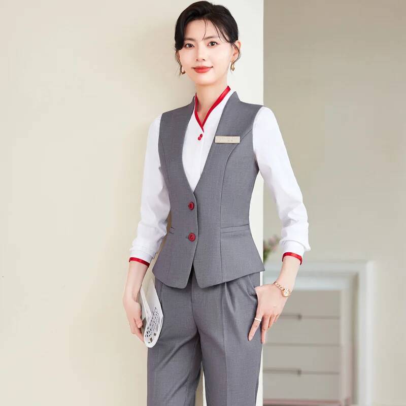 Women Formal Wear Winter - Büyük Beden 5XL Resmi Pantolon Takımları