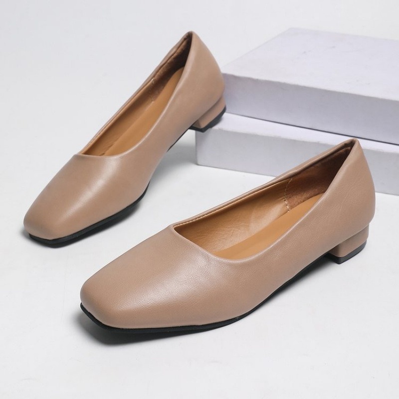 Women Formal Wear For Office - Yeni Düz Kadın Loafer'ları Basit Düşük