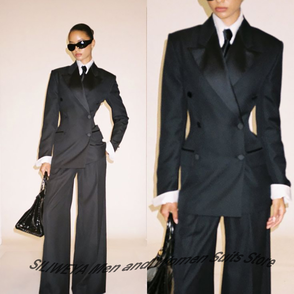 Profesyonel Kadın Siyah Kruvaz - Women'S Formal Wear Pants Suit incelemesi ve fiyatı