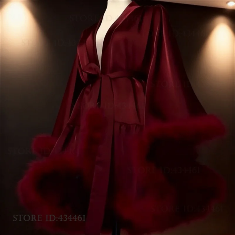 Lüks Büyük Kollu Tüylü Manşetl - Women'S Formal Wear Wedding incelemesi ve fiyatı