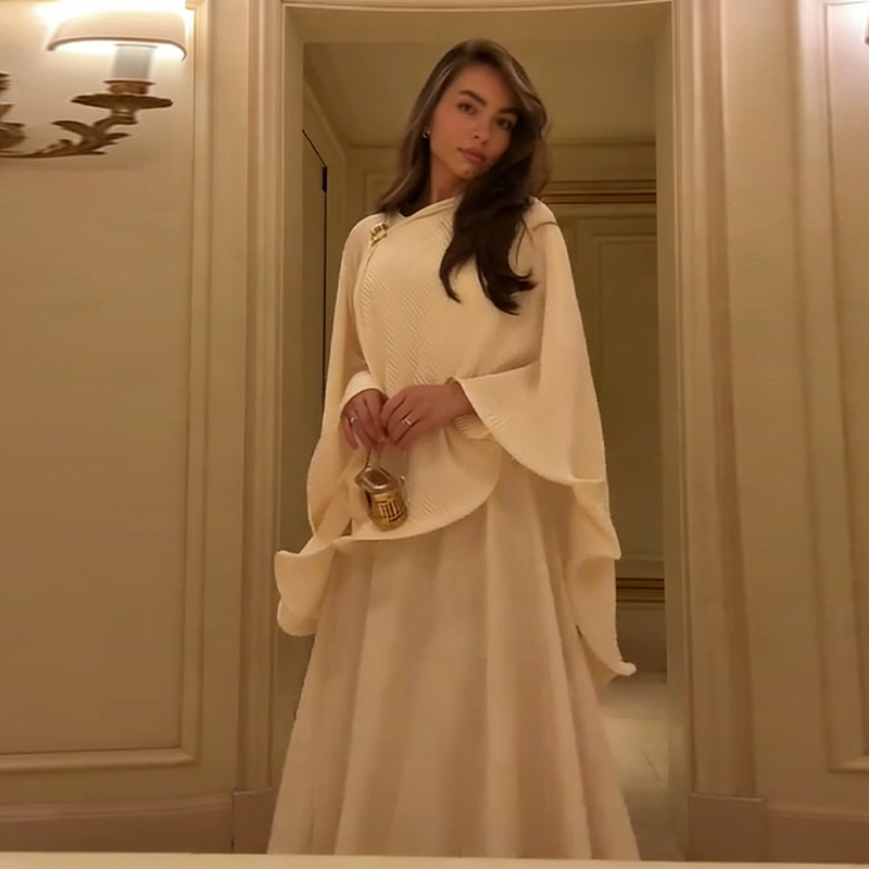 Romantik Zarif Şal Elbise Seti - Women Formal Wear Set incelemesi ve fiyatı