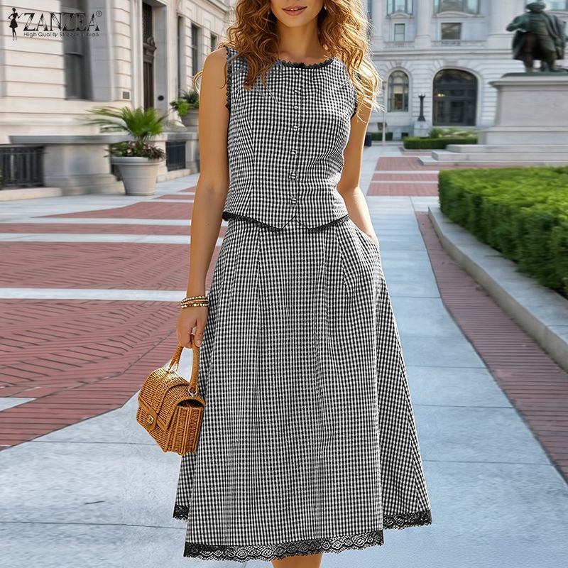 Zarif Kadın 2 Parça Setleri ZA - Shift Dress Sleeveless incelemesi ve fiyatı