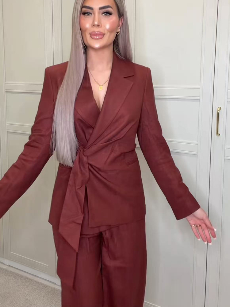 Moda Ofis Bayan Blazer Pantolo - Women'S Formal Wear Pants Suit incelemesi ve fiyatı