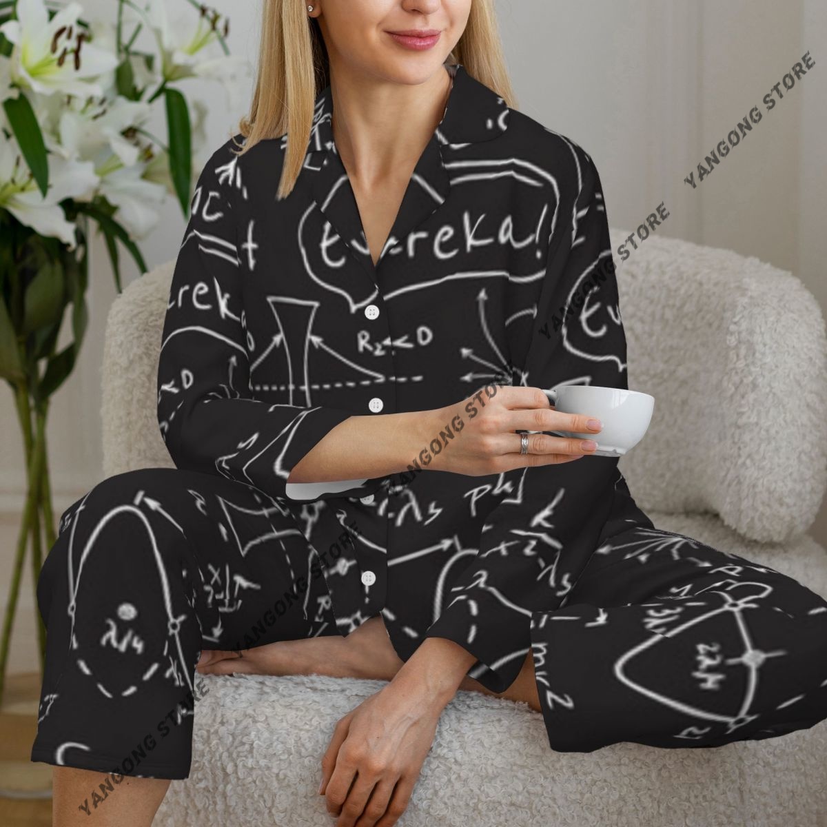 Kadın pijama pijama bilim bili - Monochrome Suit Set incelemesi ve fiyatı