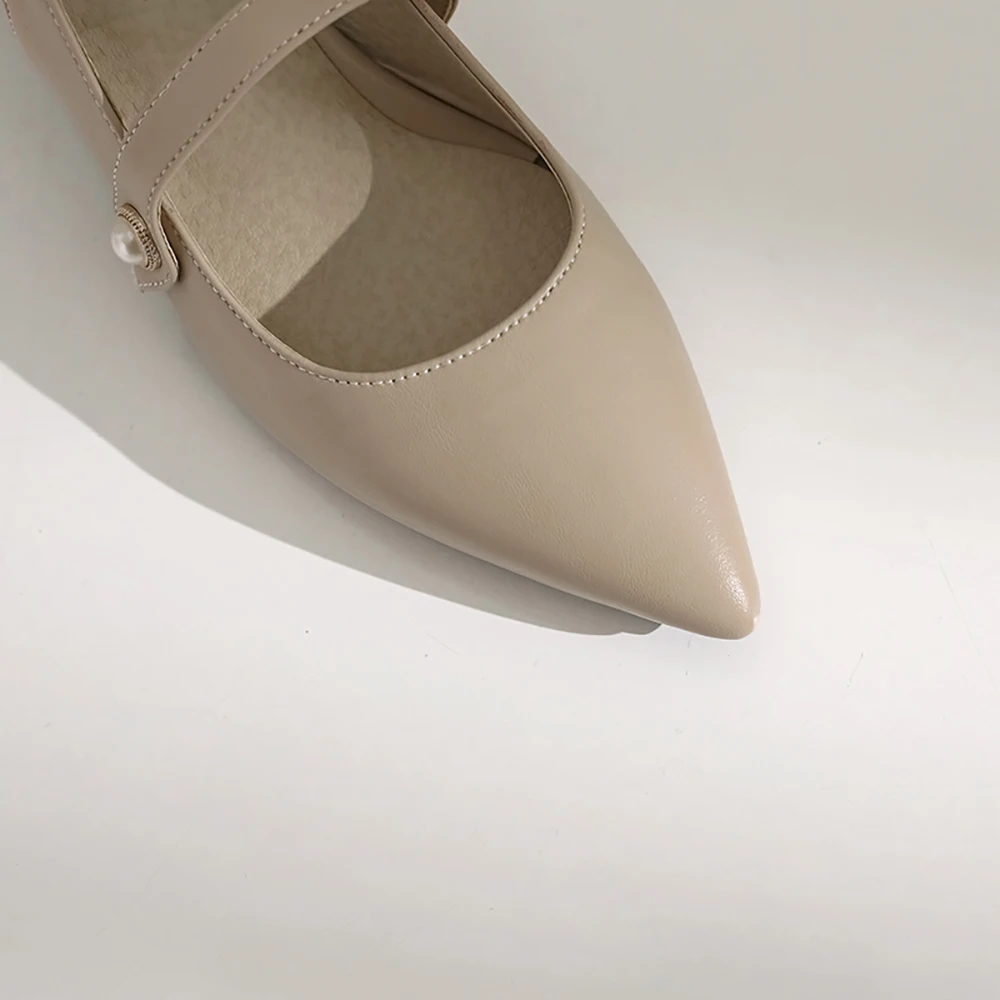 Yazlık Yeni Şık Bej Siyah Slin - Slingback Heel Formal incelemesi ve fiyatı