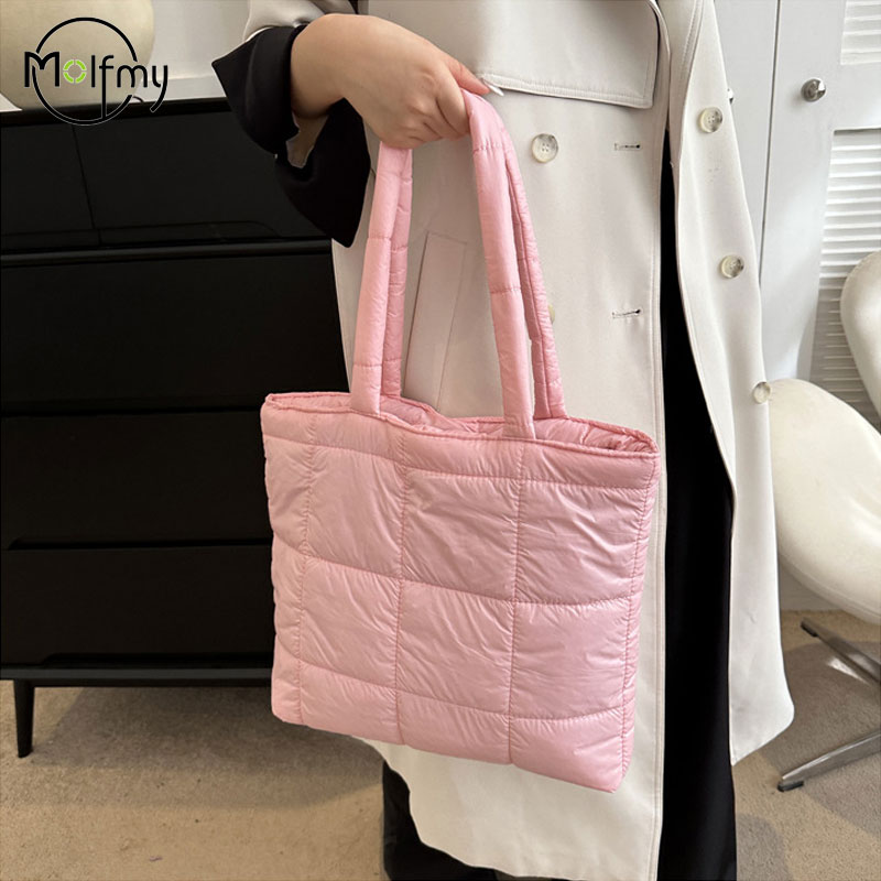 Kadınlar için kış yastıklı omu - Shoulder Bag Structured incelemesi ve fiyatı