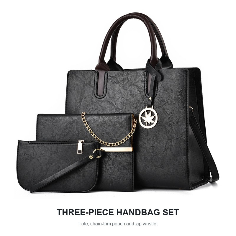 Kadın 3 Parçalı Çanta Seti Büy - Shoulder Bag Structured incelemesi ve fiyatı