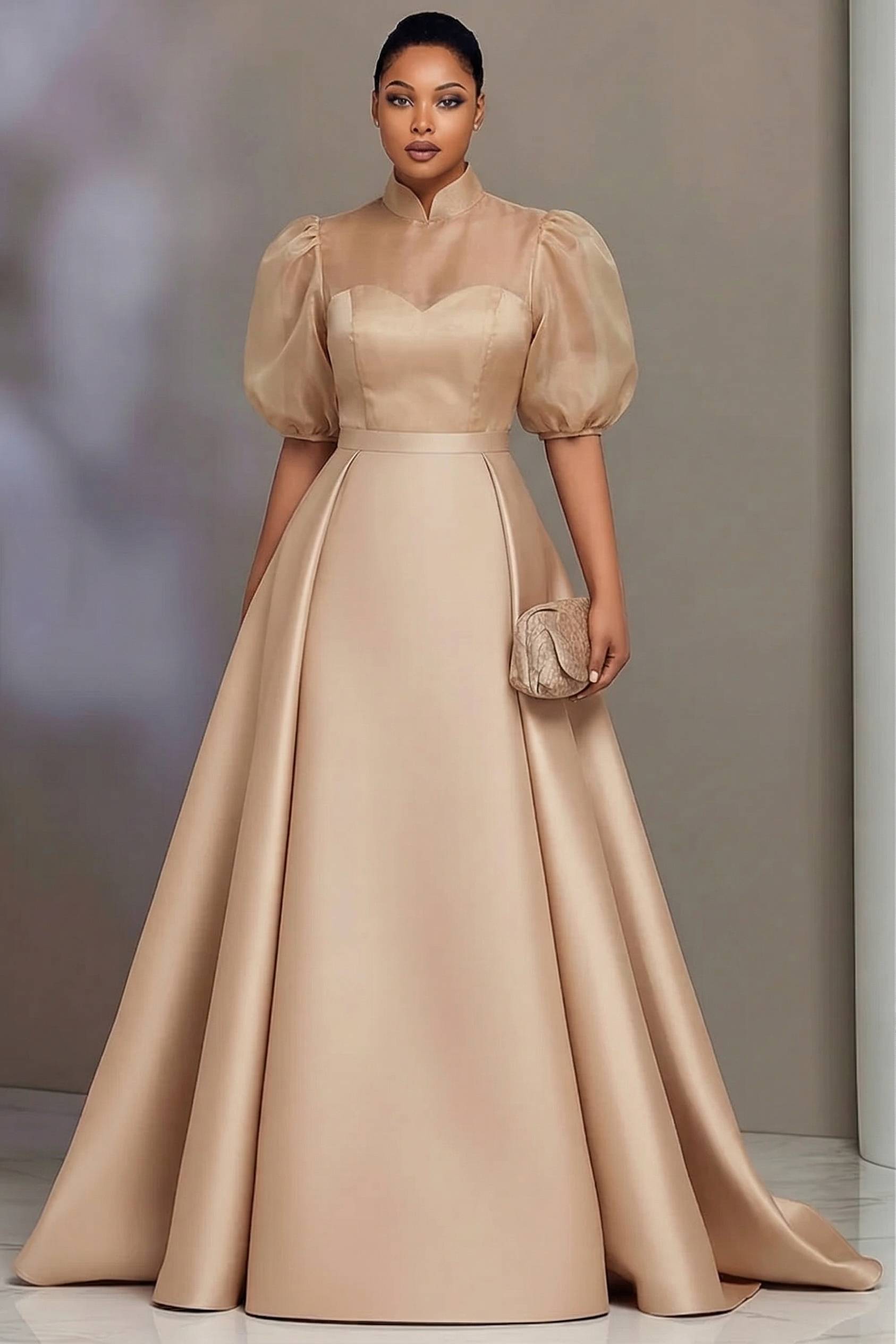 Büyük Beden Zarif Saten Abiye  - Women'S Formal Wear Wedding incelemesi ve fiyatı