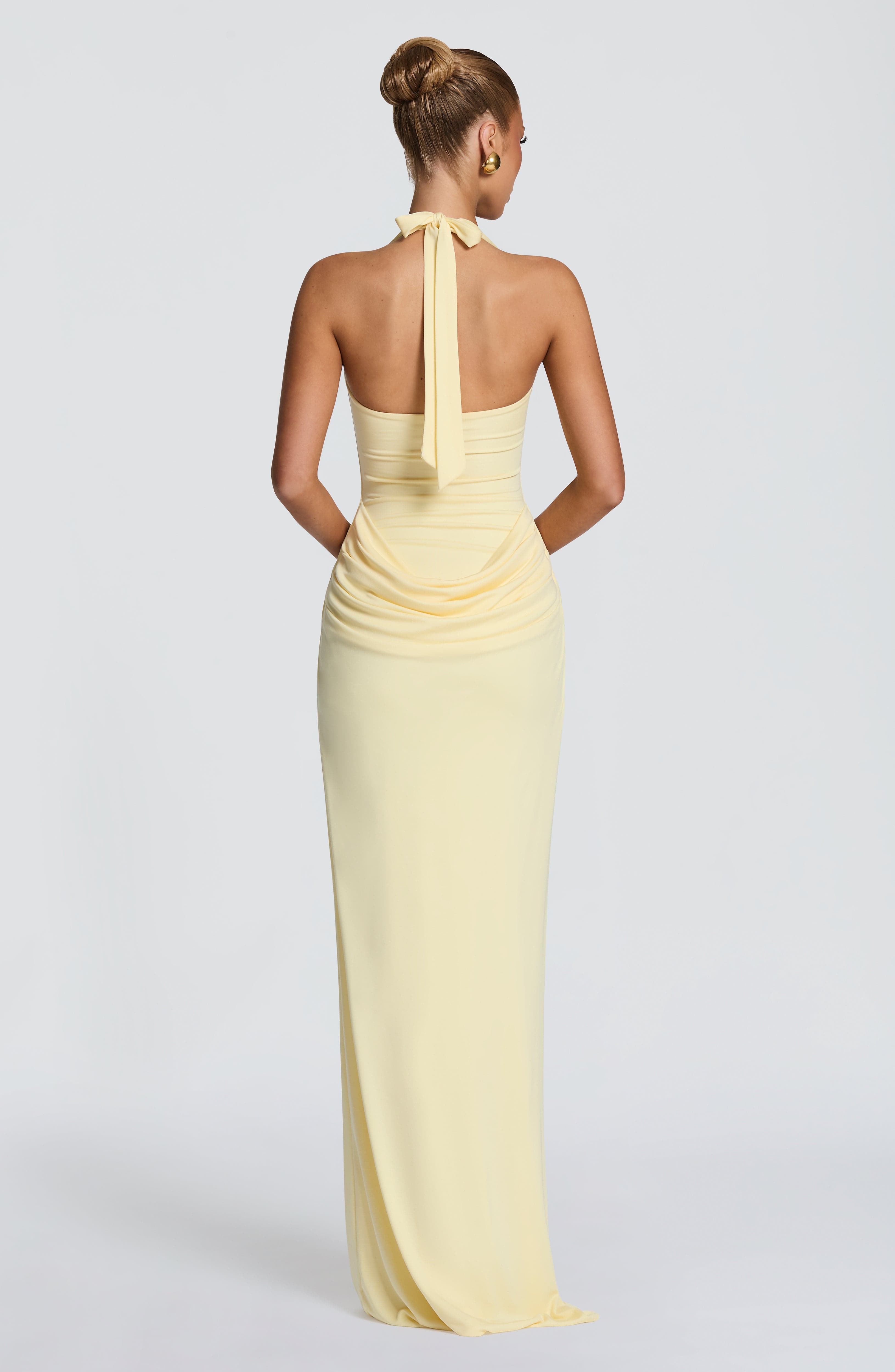 Halter Yaka Kare Kesim Maksi E - Shift Dress Sleeveless incelemesi ve fiyatı