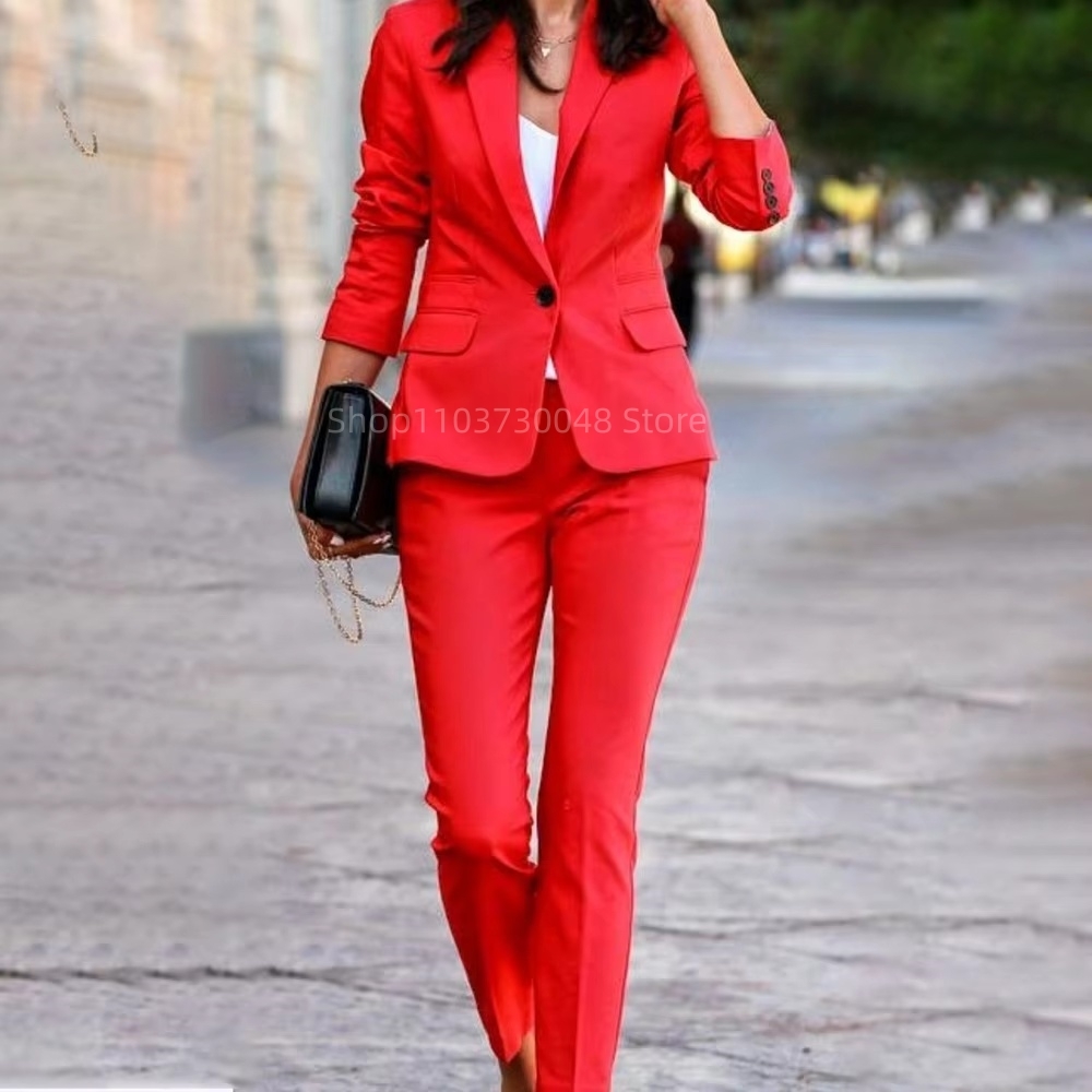 Moda Ofis Bayanlar Blazer ve P - Women'S Formal Wear Pants Suit incelemesi ve fiyatı